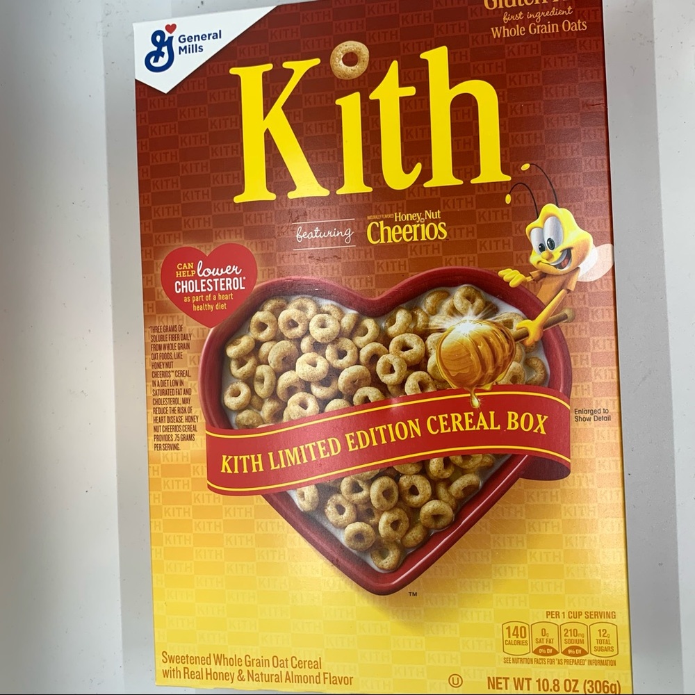 Special Edition Kith for Cheerios Cereal. 10.8 oz box. Brand New.